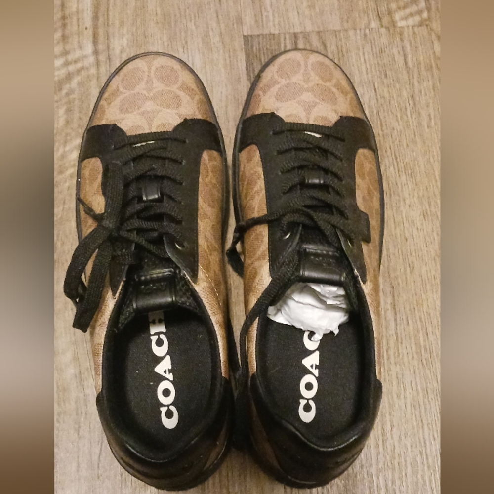 Coach Brown and Black Sneakers